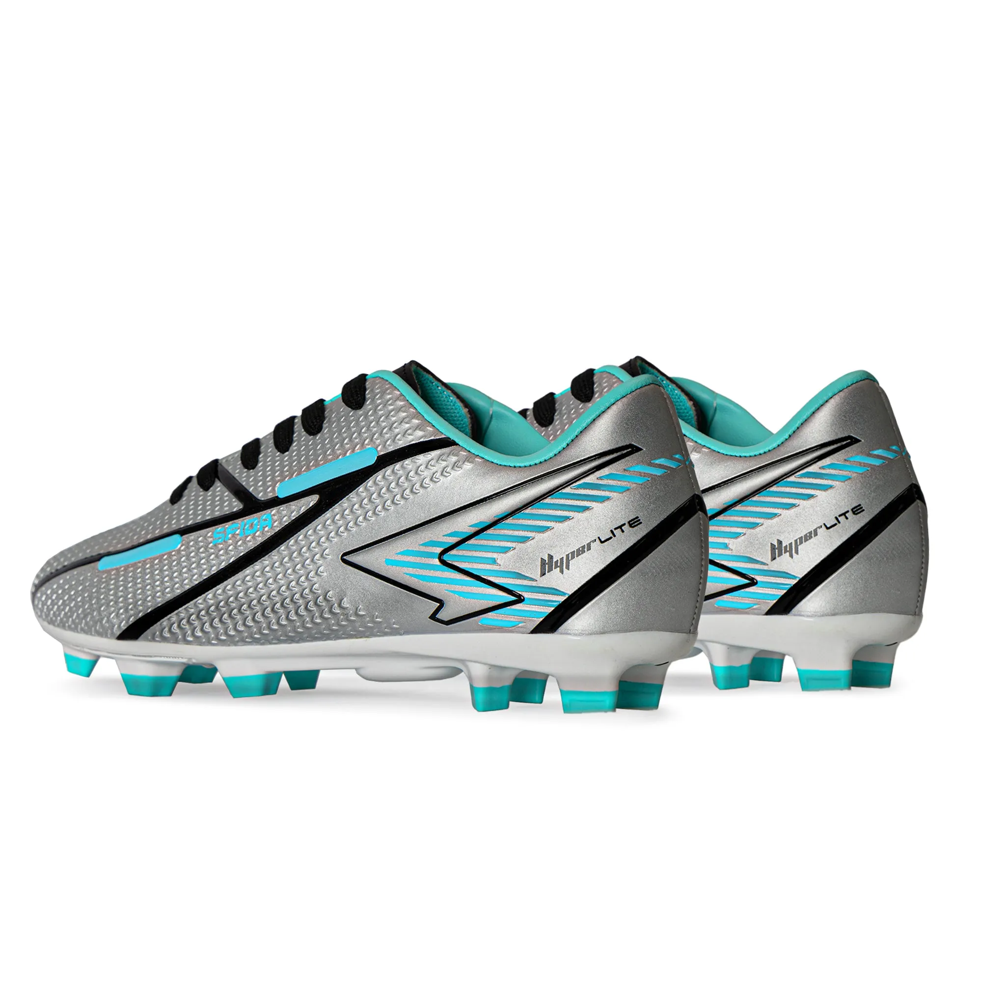 Strike Kid's Football Boots -Silver/Blue