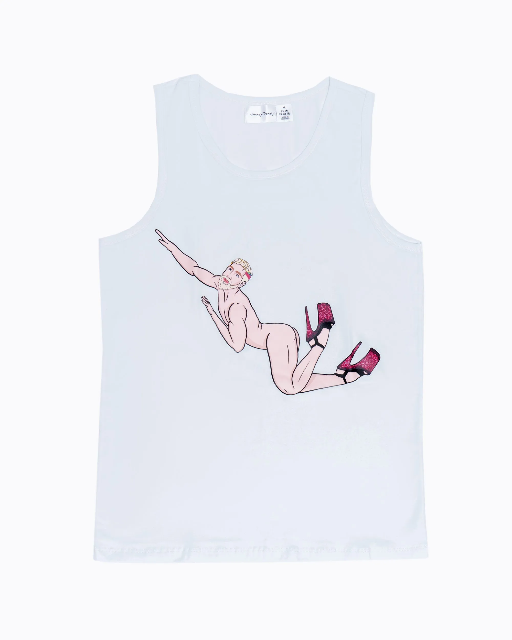 Tank Top Gay in Heels