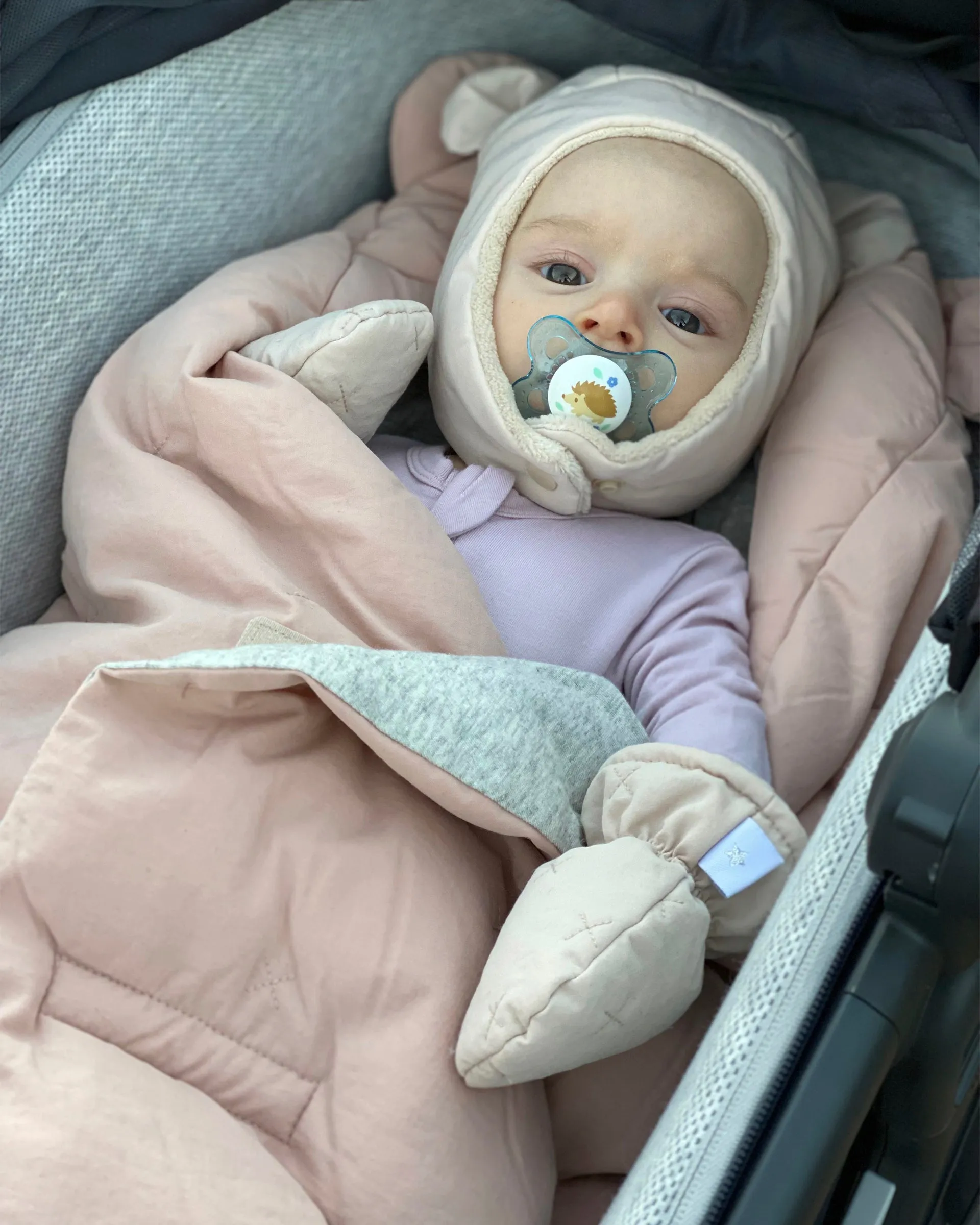 The Cub Set - Airy | Mitten, Hat & Blanket