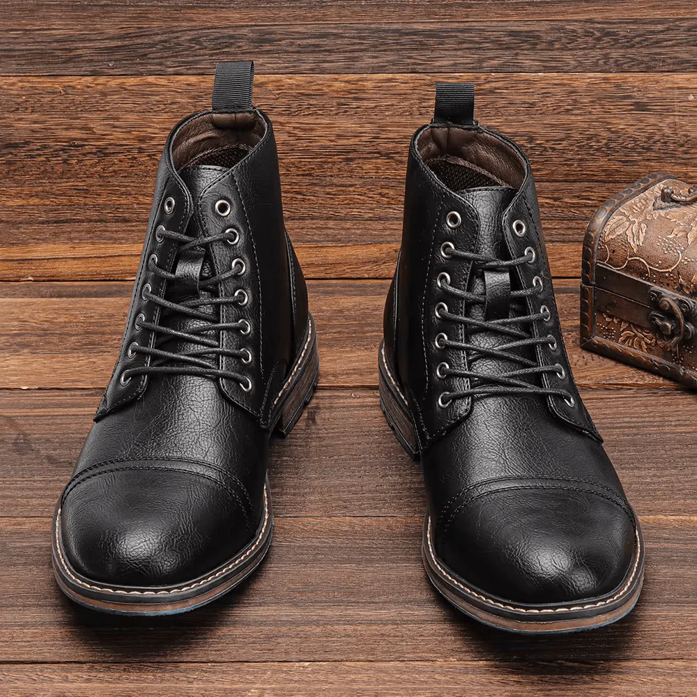Thorsten | Stylish Leather Ankle Boots
