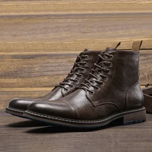 Thorsten | Stylish Leather Ankle Boots