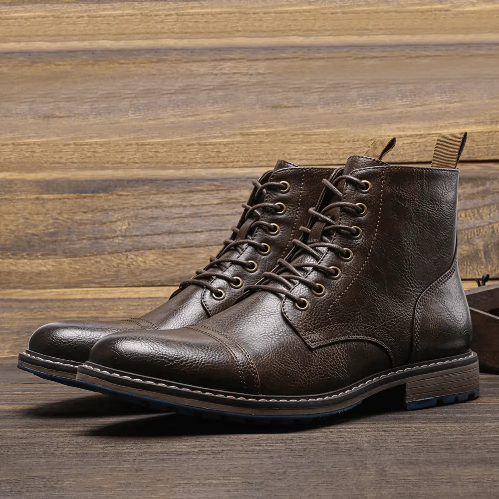 Thorsten | Stylish Leather Ankle Boots