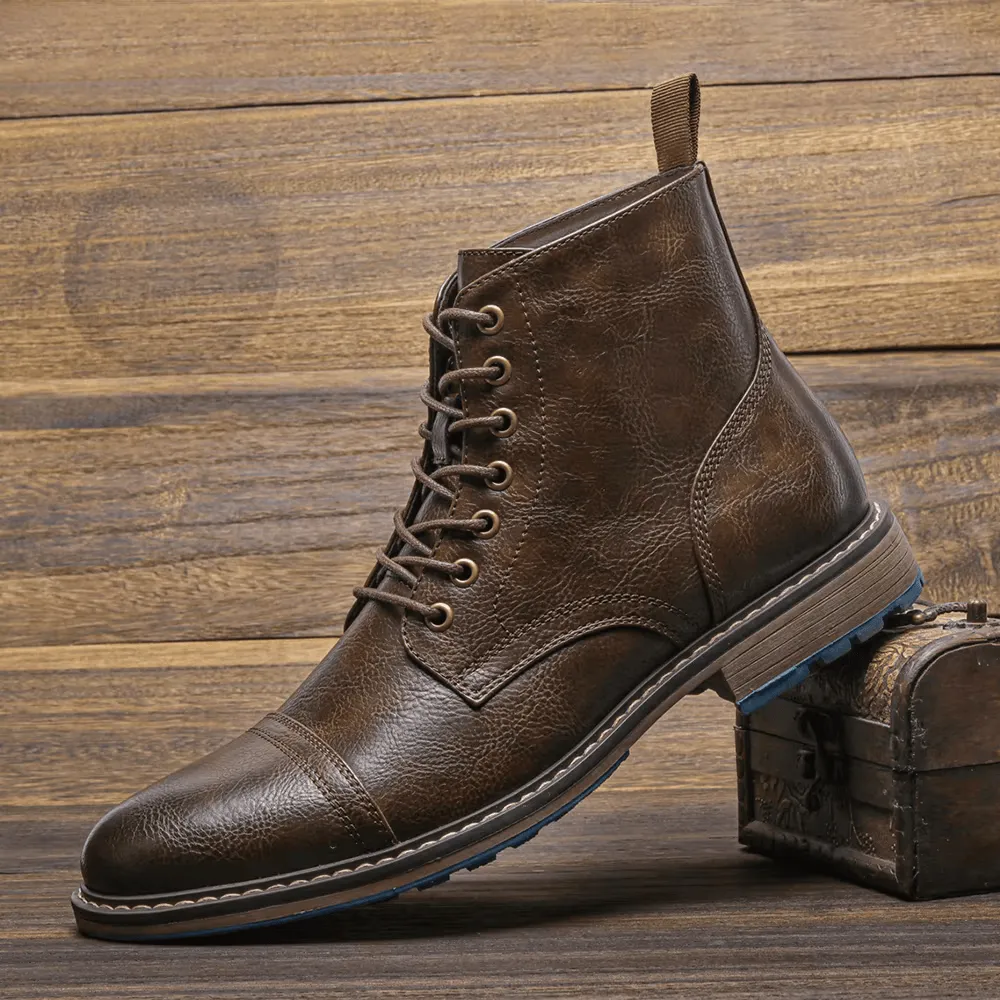 Thorsten | Stylish Leather Ankle Boots