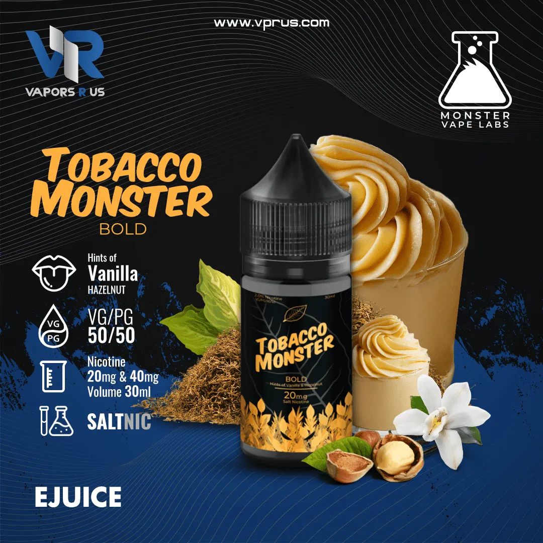 TOBACCO MONSTER - Bold 30ml (SaltNic)