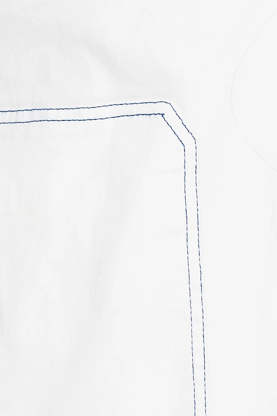 Walking Out Shirt Top White