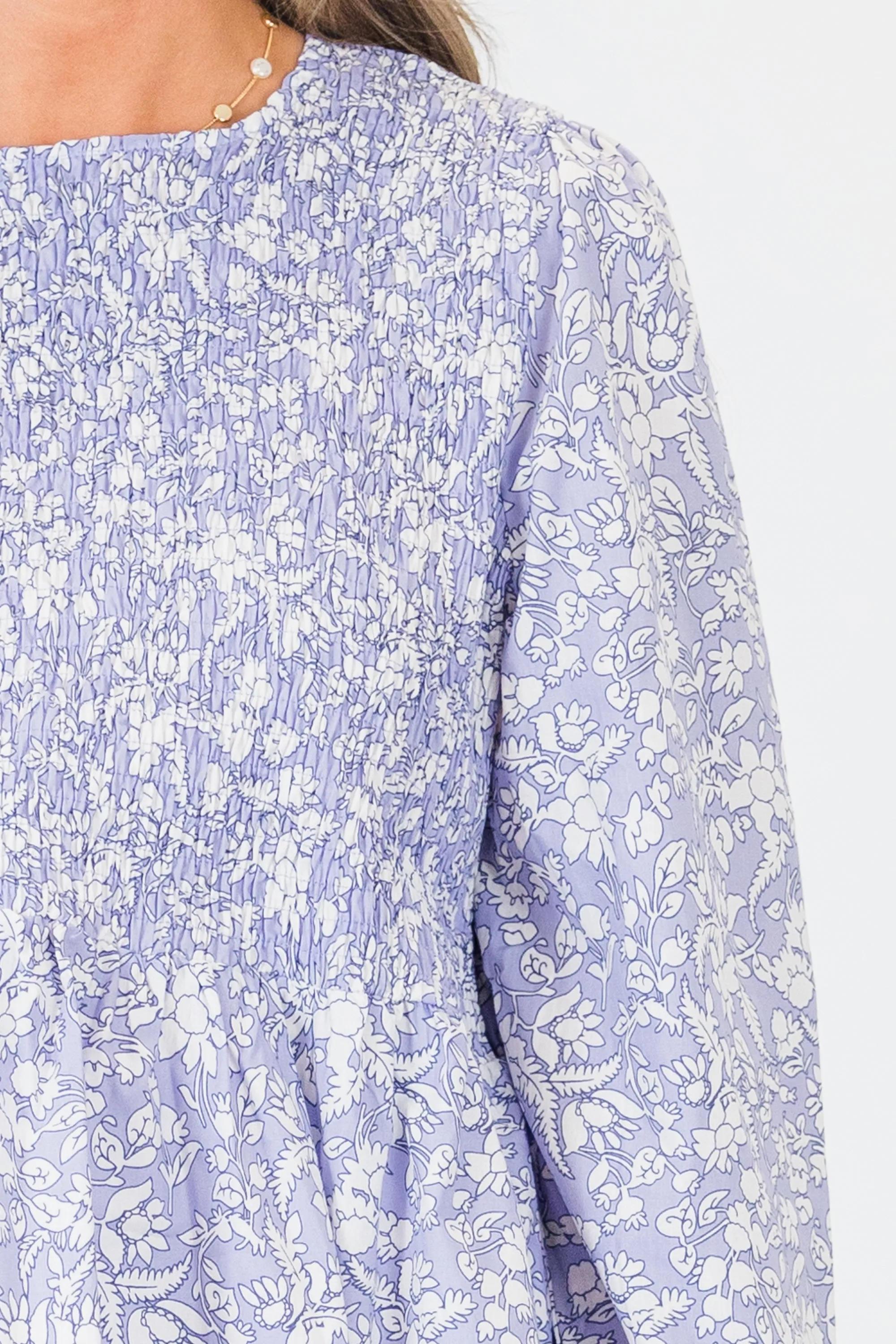 Wallflower Kisses Top, Purple