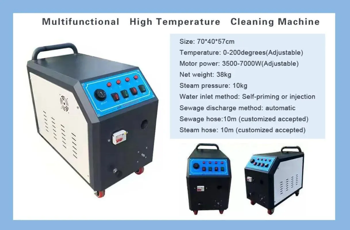 WCG Bule Color Sofa Steam Cleaner Vacuum Carpet Cleaning Machine