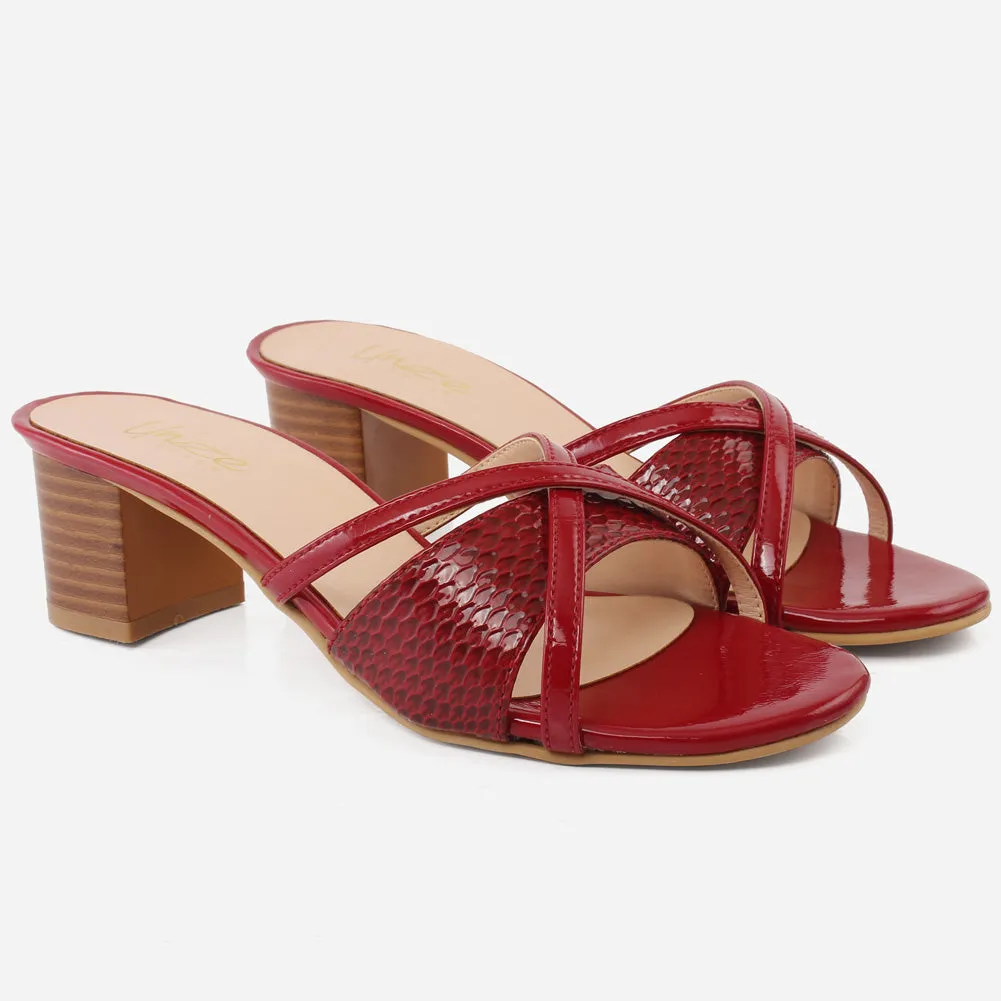 Women "Esatto" Block Heel Sandals