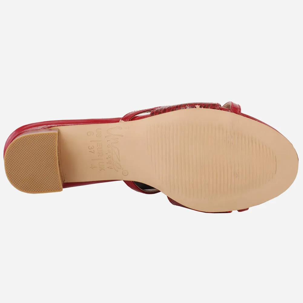 Women "Esatto" Block Heel Sandals