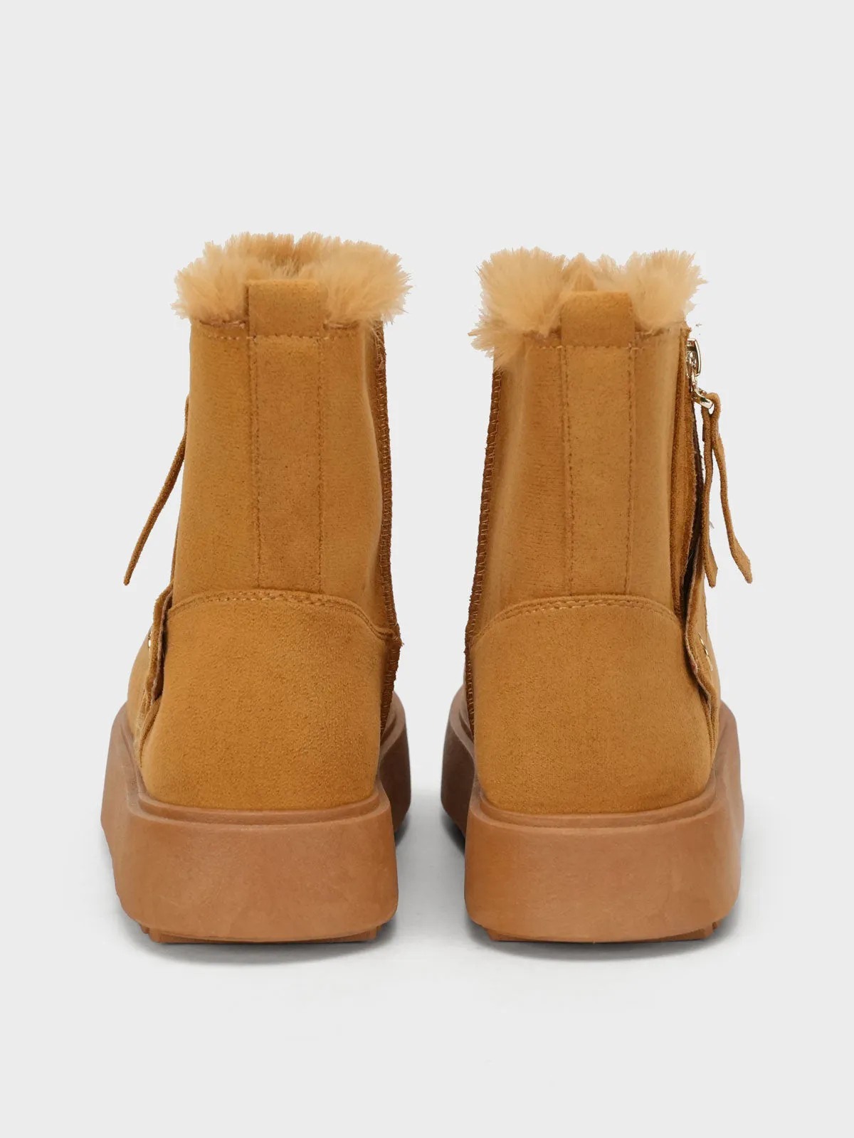 Womens "MIRCEA" Faux Fur Cozy Boots