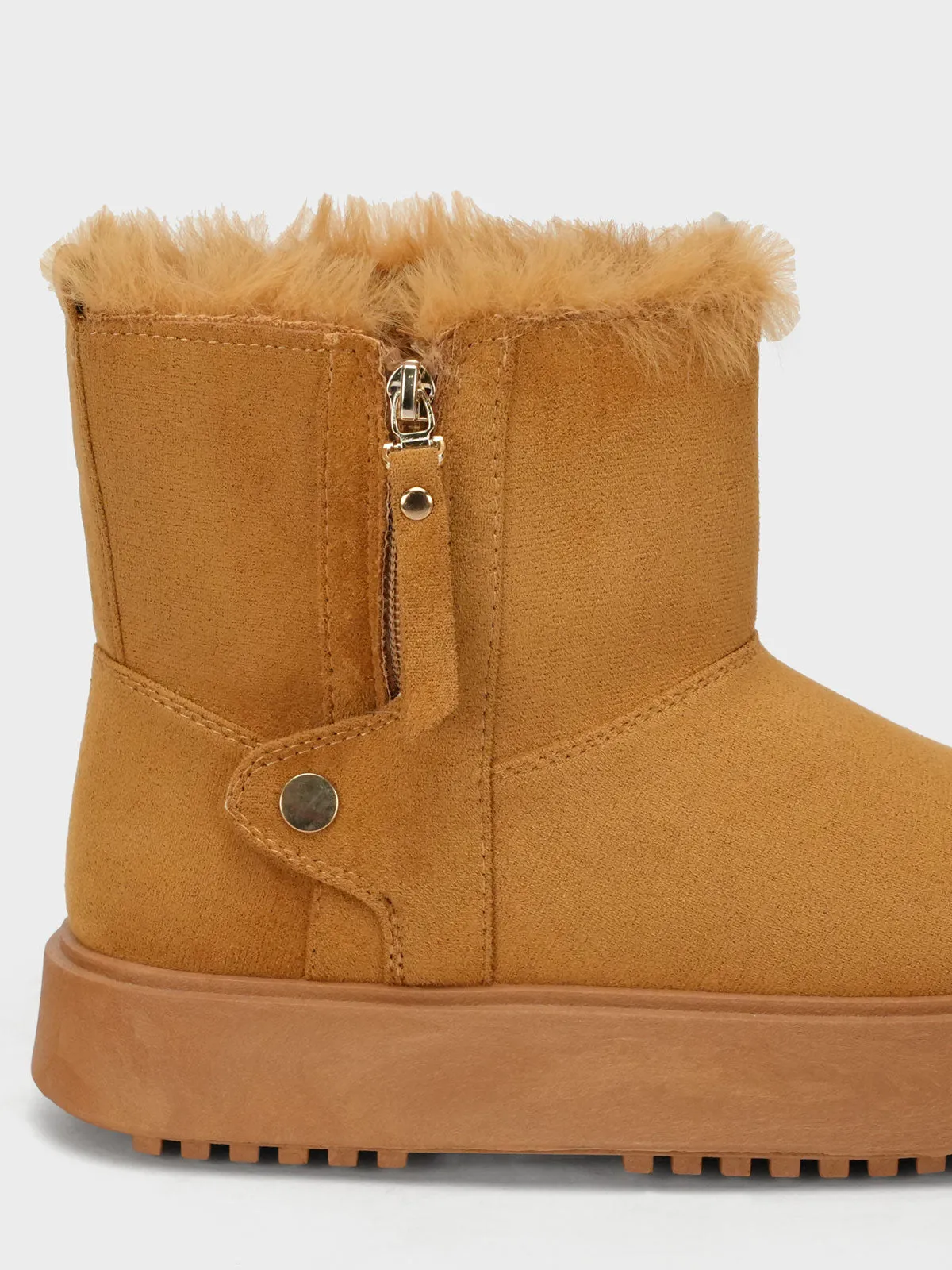 Womens "MIRCEA" Faux Fur Cozy Boots