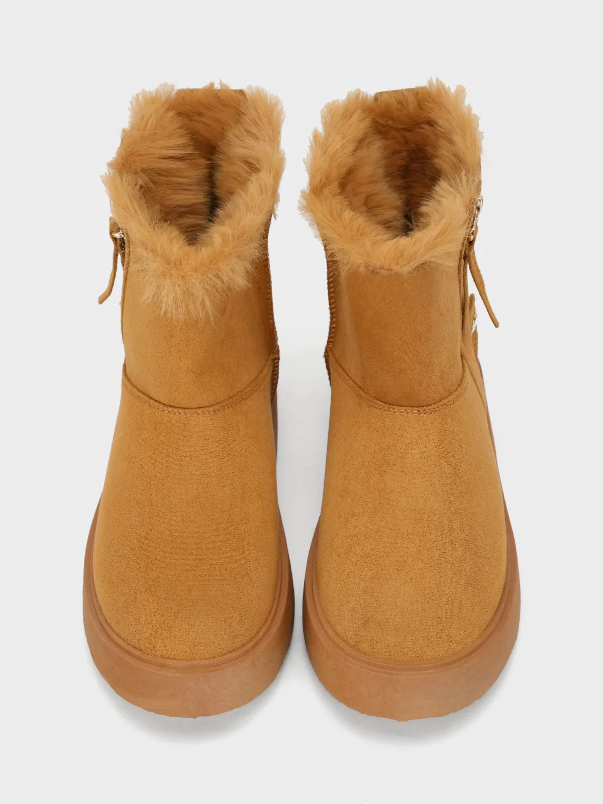 Womens "MIRCEA" Faux Fur Cozy Boots