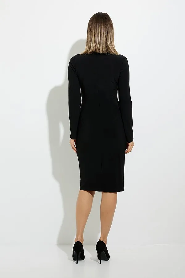 Wrap Front Dress Style 224142