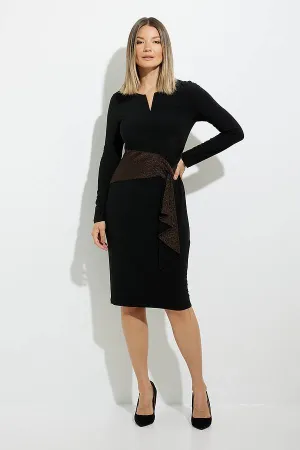 Wrap Front Dress Style 224142