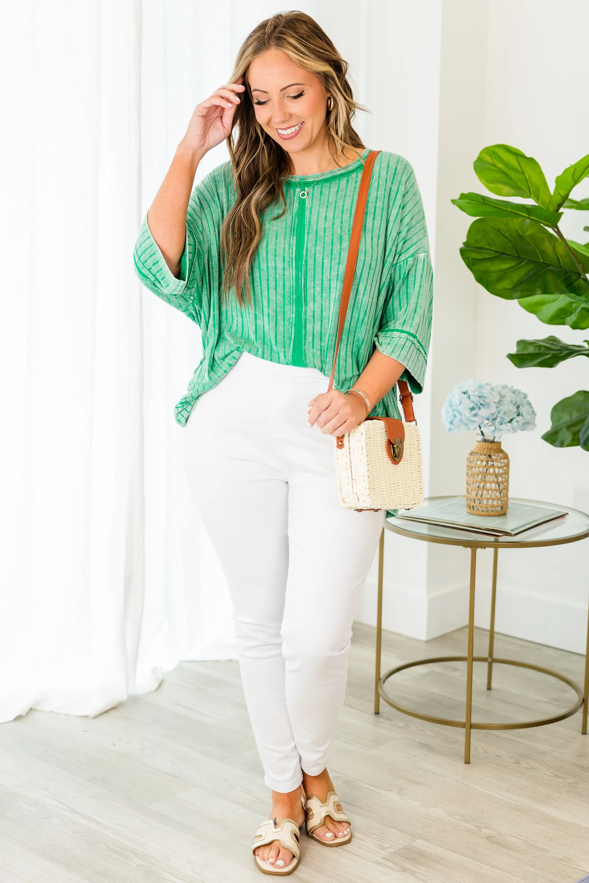 You're All Mine Top, Kelly Green